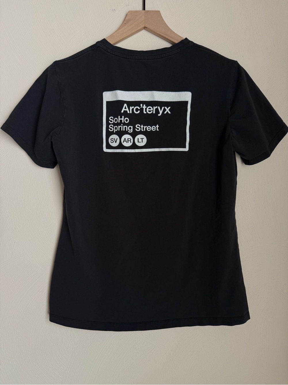 Arc'teryx SoHo Spring Street Exclusive Graphic Tee Black M